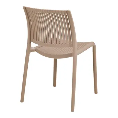 Manzano Spisebordsstol i farven taupe