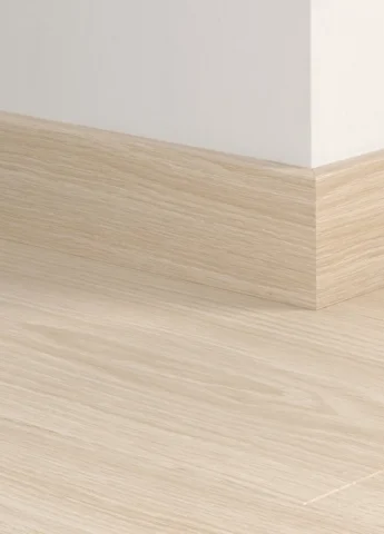 Fodpanel til laminatgulv - Beige Sand Oak, INGEN RETURRET!