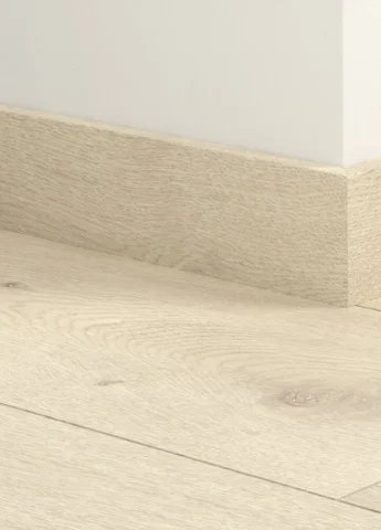 Fodpanel til laminatgulv - Light Grey Oak, INGEN RETURRET! 