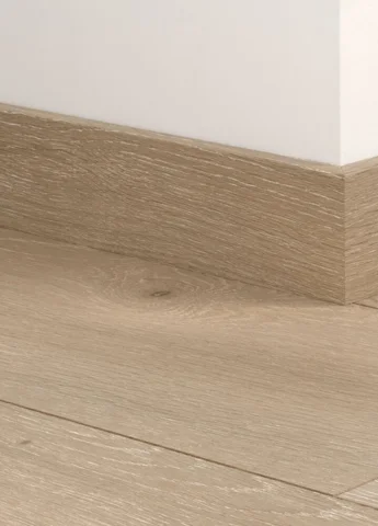 Fodpanel til laminatgulv - Romantic Greige Oak, INGEN RETURRET! 