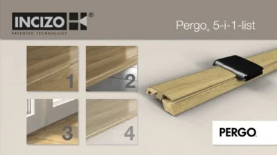 5-i-1 liste til laminatgulv - Select Beige Oak, INGEN RETURRET! 