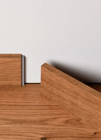 Vinyl fodpanel til Namsen - Medium, Light Cabin Oak, INGEN RETURRET!
