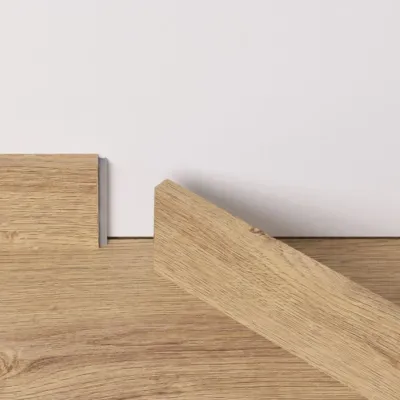 Vinyl fodpanel til Glomma - Medium, Natural Irish Oak, INGEN RETURRET!
