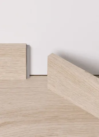 Vinyl fodpanel til Glomma - Medium, Grey Irish Oak, INGEN RETURRET!