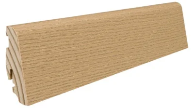Fodpanel til trægulv, Eg Invisible, 19x58 mm. Oliebehandlet