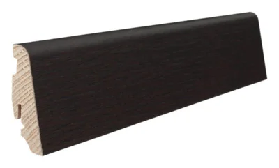 Fodpanel til trægulv, Afrikansk Eg, 19x58 mm. Oliebehandlet