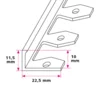 10 cm.