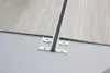 Dilatationsfuge-profil til 4,5 mm. - midthullet 