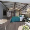 Vinyl LVT Looselay Planke, Mørk natur 8273 