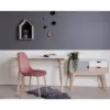 Vojens Skrivebord i hvid og natur