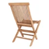 Toledo Teak Spisebordstol, 2 stk.