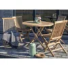 Toledo Teak Spisebordstol, 2 stk.