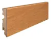 Fodpanel til trægulv, 15 x 80 mm. mat lak