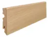 Fodpanel til trægulv, 15 x 80 mm. mat lak