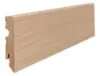 Fodpanel til trægulv, 15 x 80 mm. mat lak