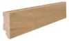 Fodpanel til trægulv, 16 x 58 mm. mat lak, uden fræsning