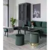 Lido 2,5 Personers Sofa - Sofa i mørkeblåt velour