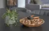 Nola, skål i teaktræ