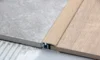 Afslutningsprofil, Multiflex t/dørtrin Natur Eg - LAV 8-12 mm. 