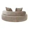 Cairo Daybed med 2 puder i chenille - UDSOLGT TIL UGE 30