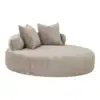 Cairo Daybed med 2 puder i chenille - UDSOLGT TIL UGE 30