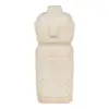 Beige dekoration i cement, 15 cm.