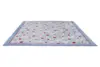 Laura Ashley - Thorncliff Daisy Sky Blue, Udendørstæppe