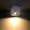 Loftslampe QUAD 1 grå