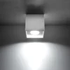 Loftslampe QUAD 1 hvid