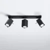 Loftslampe MERIDA 3 sort