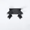 Loftslampe MERIDA 4 sort