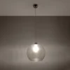 Hængende lampe BALL gennemsigtig