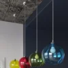 Hængende lampe BALL hvid