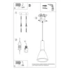 Hængende lampe EMPOLI