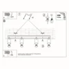 Loftslampe RING 4L sort