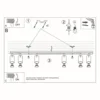Loftslampe RING 6L sort