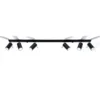 Loftslampe RING 6L sort