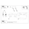 Loftslampe QUAD hvid