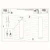 Loftslampe LAGOS 30 hvid