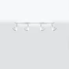 Loftslampe OCULARE 4L hvid