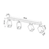 Loftslampe MERIDA 4L sort