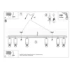 Loftslampe MERIDA 6L sort