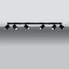 Loftslampe MERIDA 6L sort