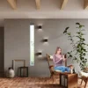 Væglampe LUCA sort LED IP54