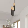 Pendel lampe PABLO sort