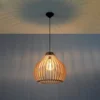 Hængende lampe APRILLA træ