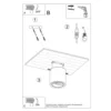 Loftslampe CULLO beton