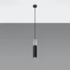 Hængende lampe BORGIO 1 sort