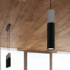 Hængende lampe BORGIO 3L sort