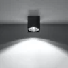 Loftslampe BLAKE sort